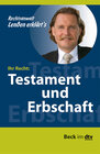 Buchcover Ihr Recht: Testament und Erbschaft Ihr Recht: Testament und Erbschaft