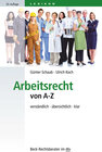 Buchcover Arbeitsrecht von A-Z