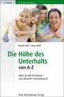 Buchcover Die Höhe des Unterhalts von A-Z