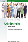 Buchcover Arbeitsrecht von A-Z