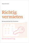Buchcover Richtig vermieten