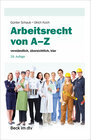 Buchcover Arbeitsrecht von A-Z