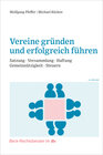 Buchcover Vereine gründen und erfolgreich führen