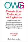 Buchcover Gesetz über Ordnungswidrigkeiten