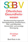 Buchcover SGB V Recht des öffentlichen Gesundheitswesens