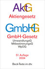 Buchcover Aktiengesetz, GmbH-Gesetz