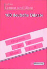 Buchcover Lernen und Üben. Lernprogramme / 100 Deutsche Diktate