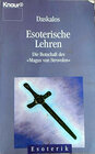 Buchcover Esoterische Lehren