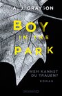 Buchcover Boy in the Park – Wem kannst du trauen?