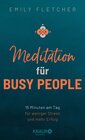 Buchcover Meditation für Busy People