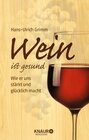 Buchcover Wein ist gesund