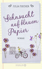 Buchcover Sehnsucht auf blauem Papier