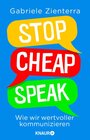Buchcover Stop Cheap Speak