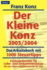 Buchcover Der Kleine Konz 2003 /2004