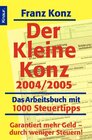 Buchcover Der kleine Konz 2004/2005