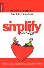 Buchcover Simplify Your Love