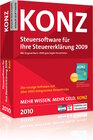 Buchcover Konz Steuersoftware 2010