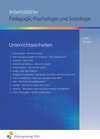 Buchcover Unterrichtseinheiten Pädagogik, Psychologie und Soziologie