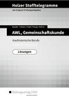 Buchcover Holzer Stofftelegramme Baden-Württemberg / Holzer Stofftelegramme Baden-Württemberg – AWL, Gemeinschaftskunde