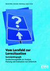 Buchcover Vom Lernfeld zur Lernsituation - Sozialpädagogik