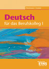 Buchcover Deutsch / Deutsch für das Berufskolleg I
