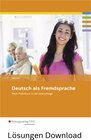Buchcover Deutsch als Fremdsprache - Mein Praktikum in der Altenpflege