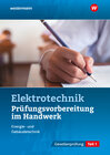 Buchcover Prüfungsvorbereitung für die handwerklichen Elektroberufe