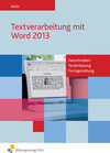 Buchcover Textverarbeitung mit Word 2013