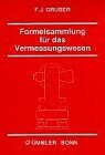 Buchcover Formelsammlung für das Vermessungswesen