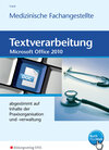 Buchcover Textverarbeitung für die Medizinische Fachangestellte