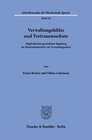 Buchcover Verwaltungsfehler und Vertrauensschutz.