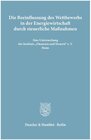 Buchcover Die Beeinflussung des Wettbewerbs in der Energiewirtschaft durch steuerliche Maßnahmen.