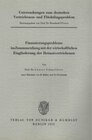 Buchcover Untersuchungen zum deutschen Vertriebenen- und Flüchtlingsproblem.