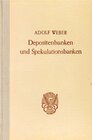 Buchcover Depositenbanken und Spekulationsbanken.