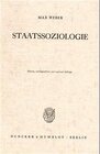 Buchcover Staatssoziologie.