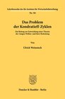 Buchcover Das Problem der Kondratieff-Zyklen.
