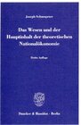 Buchcover Das Wesen und der Hauptinhalt der theoretischen Nationalökonomie.