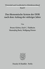 Buchcover Das ökonomische System der DDR nach dem Anfang der siebziger Jahre.