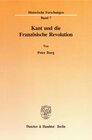 Buchcover Kant und die Französische Revolution.