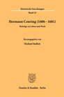 Buchcover Hermann Conring (1606 - 1681).