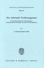 Buchcover Der informale Verfassungsstaat.