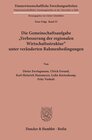 Buchcover Die Gemeinschaftsaufgabe "Verbesserung der regionalen Wirtschaftsstruktur" unter veränderten Rahmenbedingungen.
