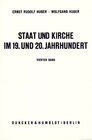 Buchcover Staat und Kirche im 19. und 20. Jahrhundert.