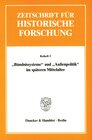 Buchcover "Bündnissysteme" und "Außenpolitik" im späteren Mittelalter.