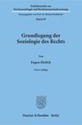 Buchcover Grundlegung der Soziologie des Rechts.