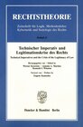 Buchcover Technischer Imperativ und Legitimationskrise des Rechts.