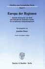 Buchcover Europa der Regionen.