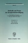 Buchcover Methodik und Praxis der Komplexitätsbewältigung.