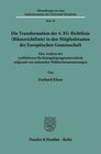 Buchcover Die Transformation der 4. EG-Richtlinie (Bilanzrichtlinie) in den Mitgliedstaaten der Europäischen Gemeinschaft.