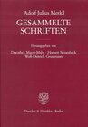 Buchcover Gesammelte Schriften. 3 Bände (6 Teilbände).